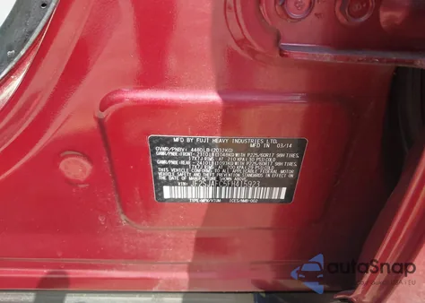 2015 Subaru Forester 2.5I Premium из США, поврежденный, VIN JF2SJAFC5FH415923